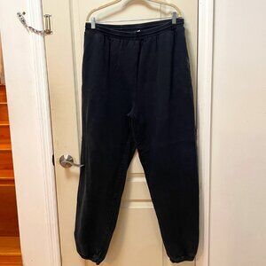 Crazy Shirts Hawaii Men's Size XXL 100% Cotton Pull on Sweat pants. Black